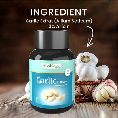 Herbal Canada Garlic Capsules