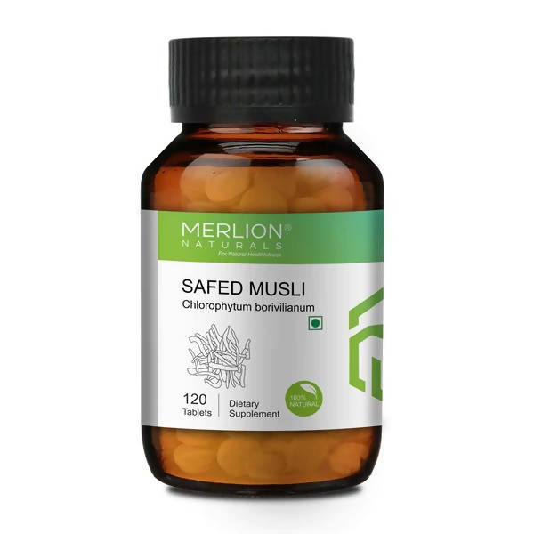 Merlion Naturals Safed Musli 500mg Tablets - BUDEN