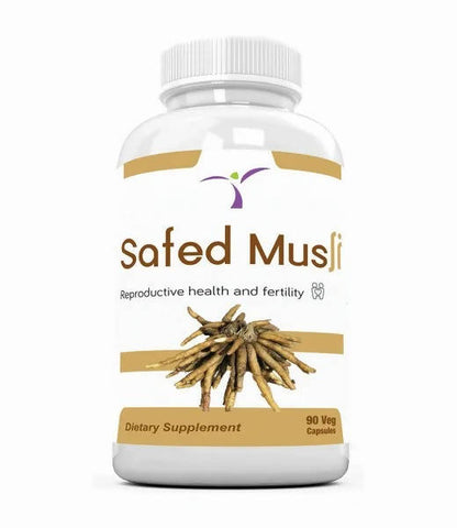 Ramini Bio Nutrition Safed Musli Veg Capsules - BUDEN