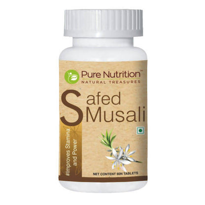 Pure Nutrition Safed Musali Tablets