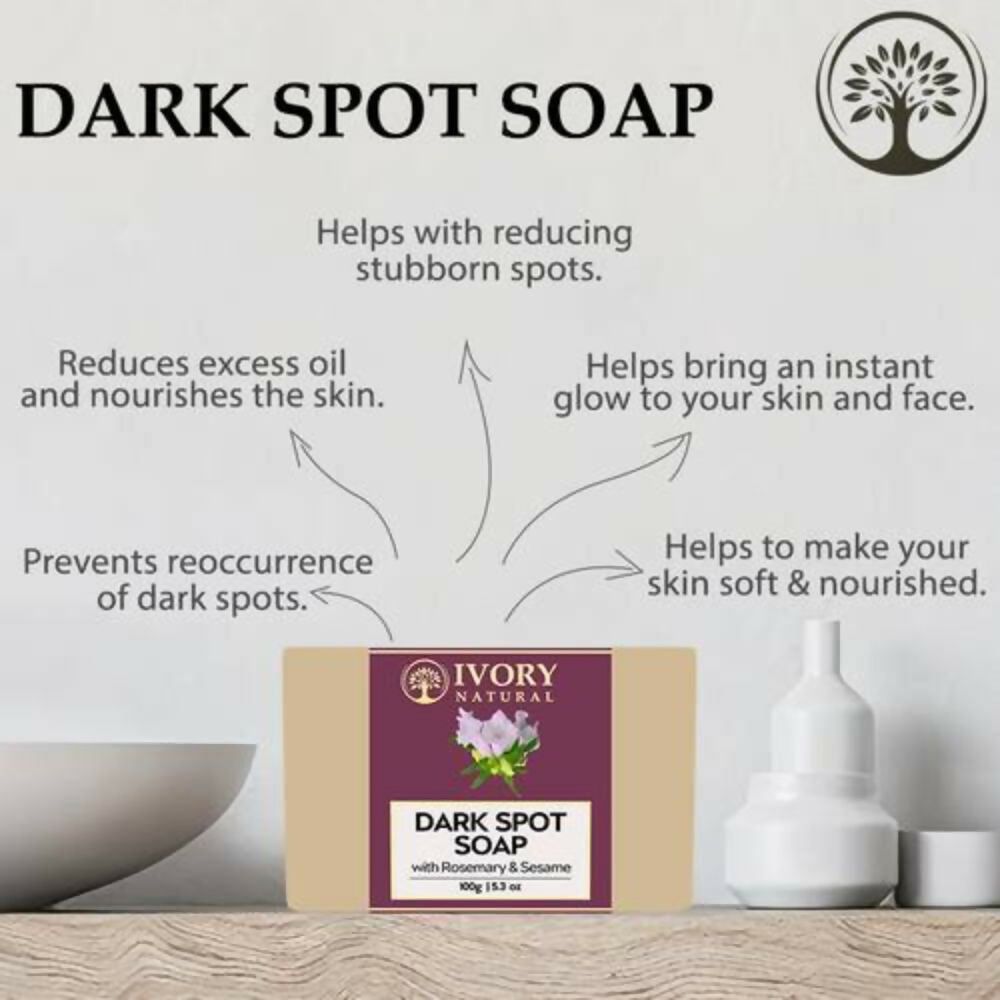 Ivory Natural Dark Spot Soap - Even Toned Skin With Soft Rich Skin