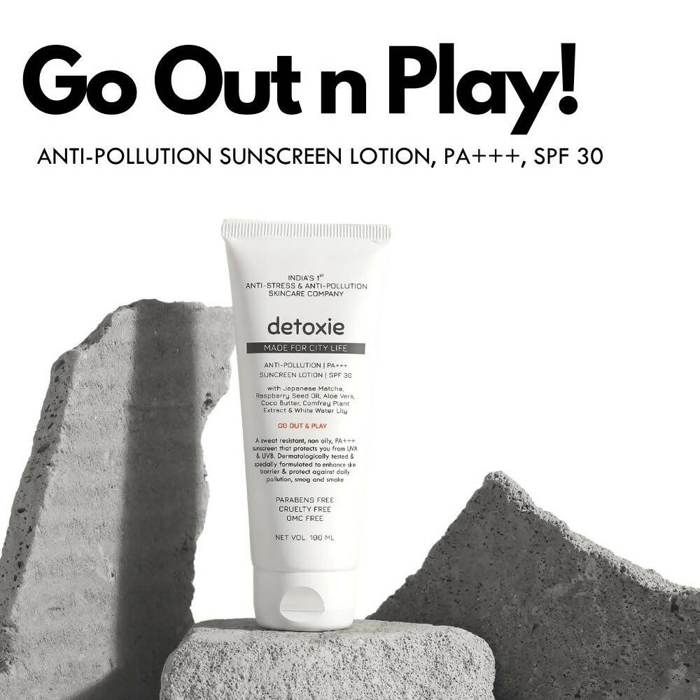 Detoxie Anti-Pollution PA+++ Sunscreen Lotion SPF 30