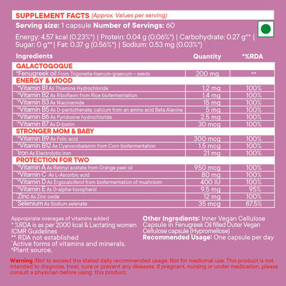 Wellbeing Nutrition Slow | Post Natal Capsules