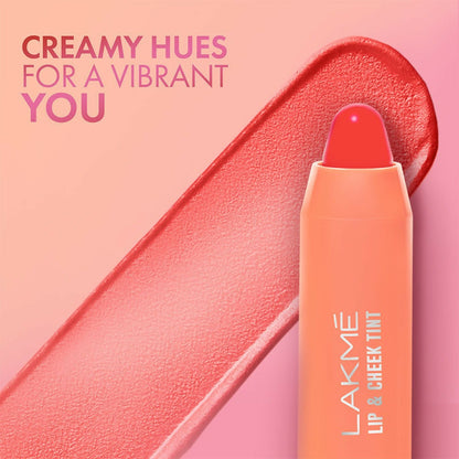 Lakme Lip Love & Cheek Tint - Deep Red