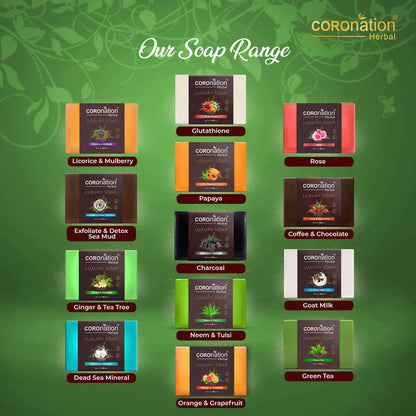 Coronation Herbal Green Tea Luxury Soap