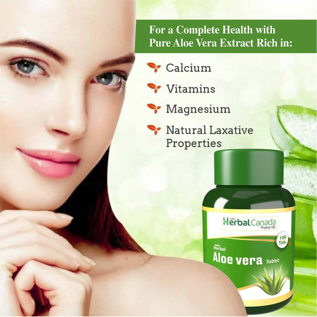 Herbal Canada Aloe Vera Extract Tablets