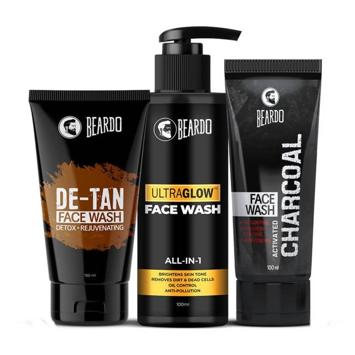 Beardo Ultimate Face wash Combo