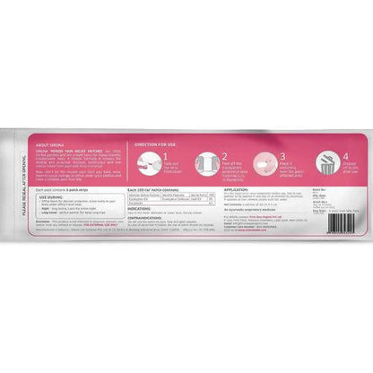 Sirona Period Pain Relief Patches