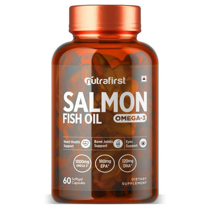 Nutrafirst Salmon Fish Oil Capsules