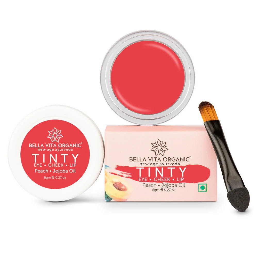 Bella Vita Organic Peach Tinty Blush 3 in 1