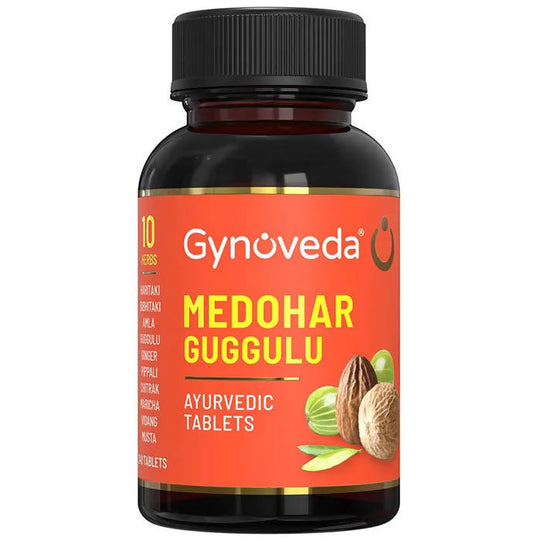 Gynoveda Medohar Guggulu Ayurvedic Tablets - BUDNE