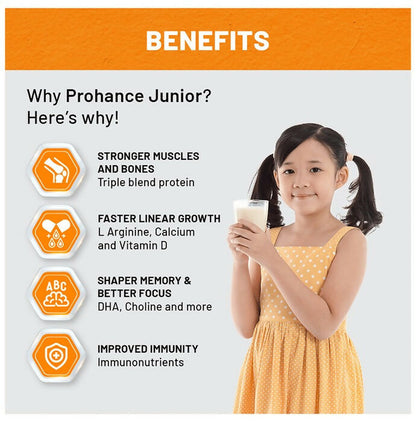 Prohance Junior Nutritional Formula for Kids - Chocolate Flavor