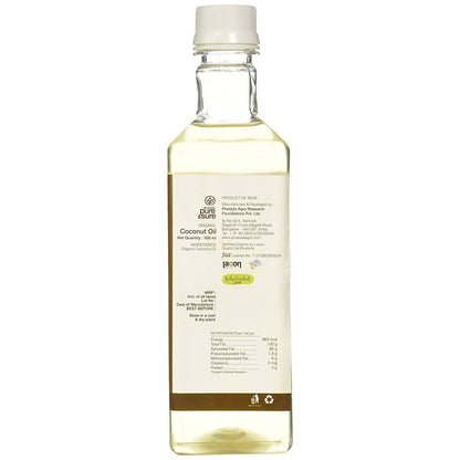 Pure & Sure Organic Coconut Oil Cold Pressed