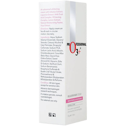 Professional O3+ Meladerm Brightening & Whitening Night Cream