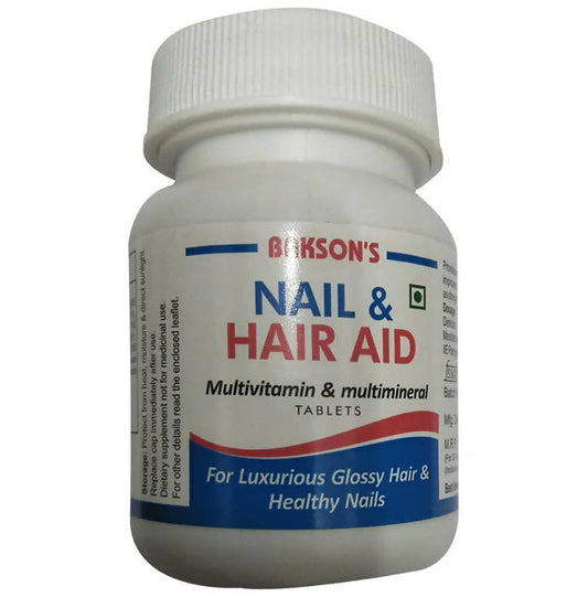 Bakson's Homeopathy Nail & Hair Aid Tablets - buy in USA, Australia, Canada