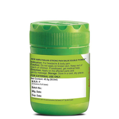 Amrutanjan Strong Pain Balm Green