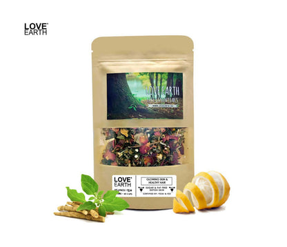 Love Earth Life Essentials Organic tea (Glowing Skin & Healthy Hair)