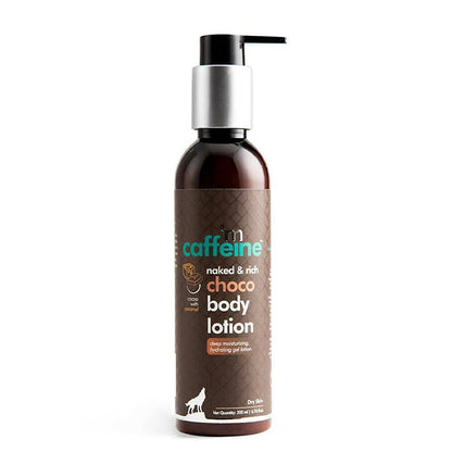 mCaffeine Naked & Rich Choco Body Lotion Deep Moisturization | Dry Skin - BUDNEN