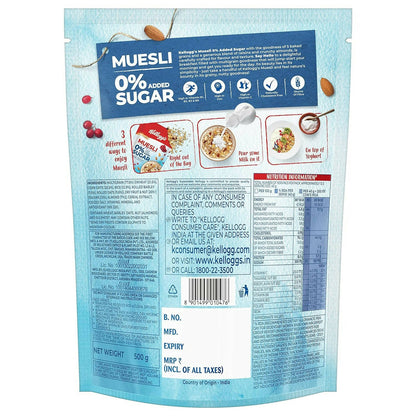 Kellogg's Muesli 0% Added Sugar