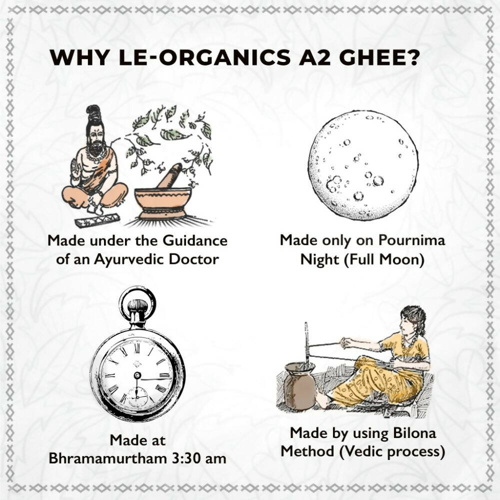 Le Organics A2 Cow Ghee