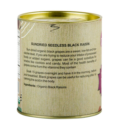 Praakritik Organic Black Raisins