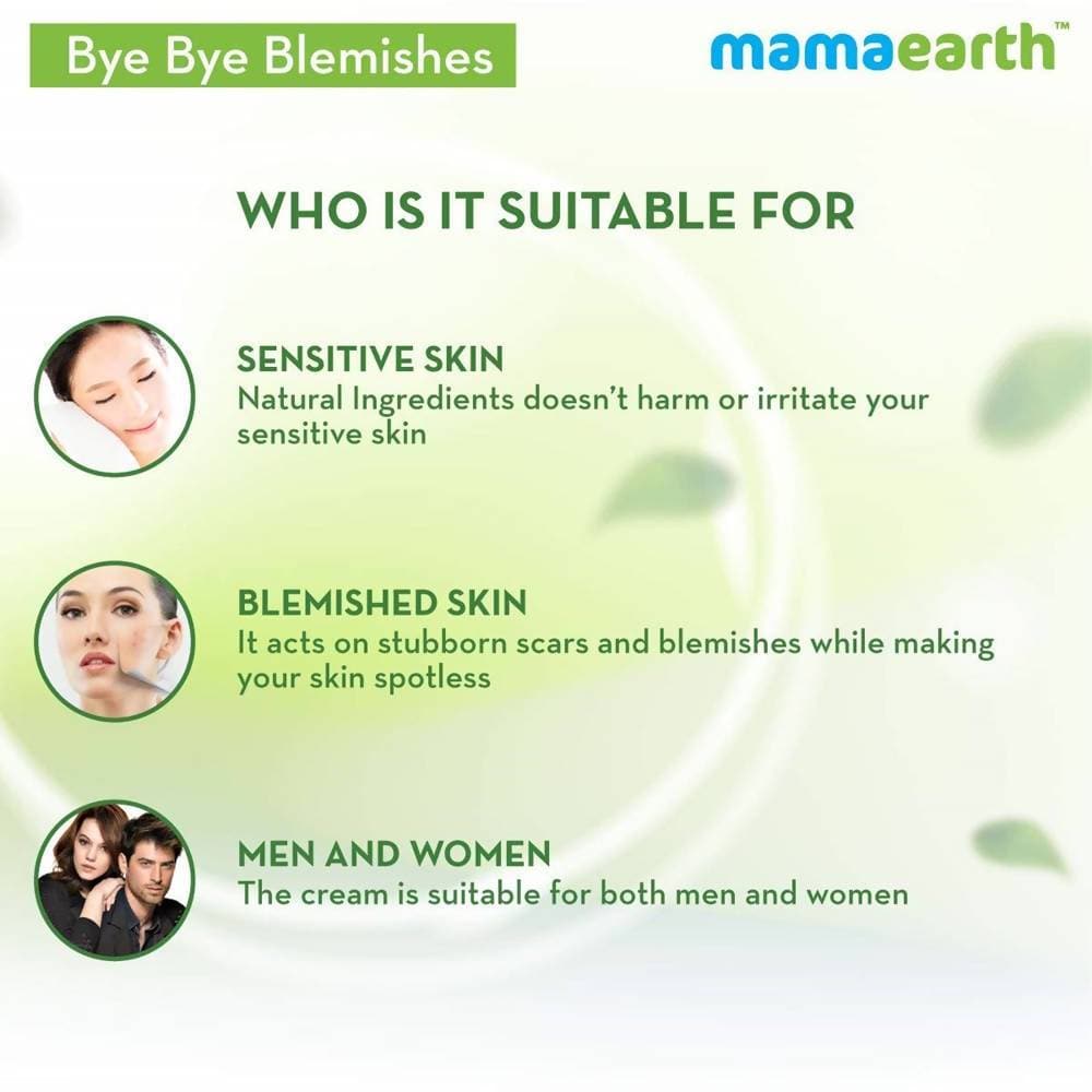 Mamaearth Bye Bye Blemishes Face Cream For Uneven Skin Tone