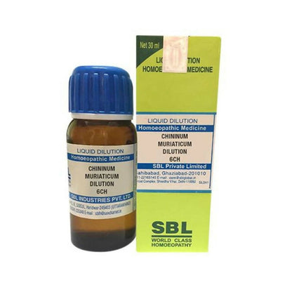 SBL Homeopathy Chininum Muriaticum Dilution - BUDEN