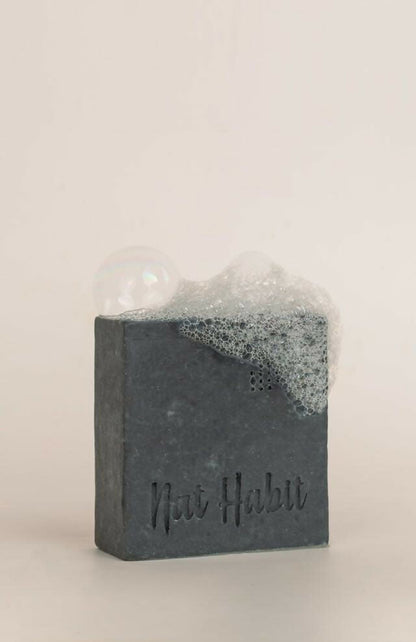 Nat Habit Cold Processed Detox Charcoal Soap