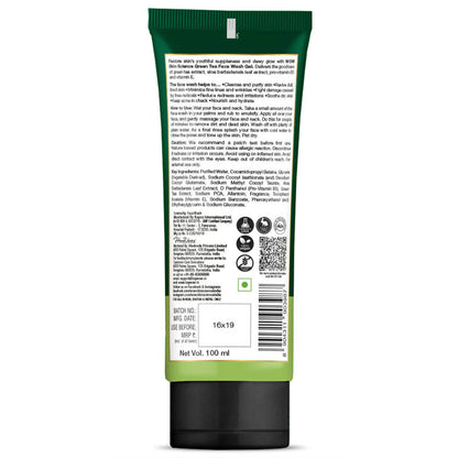 Wow Skin Science Green Tea Face Wash Gel