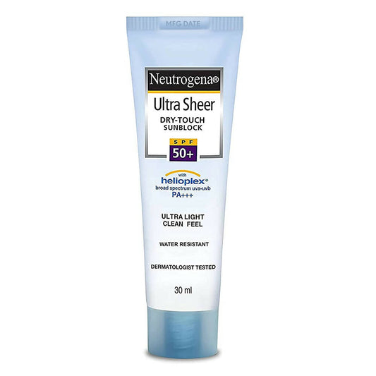 Neutrogena Ultra Sheer Sunscreen, SPF 50+ - BUDEN