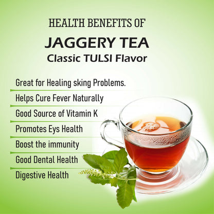 Naivedyam Classic Tulsi Flavour Jaggery Tea