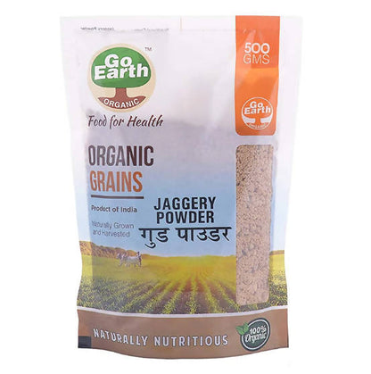 Go Earth Organic Jaggery Powder - BUDNE