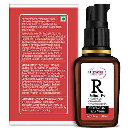 St.Botanica Retinol 1% Professional Facial Serum