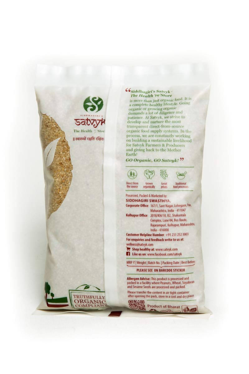 Siddhagiri's Satvyk Organic Barnyard Millet