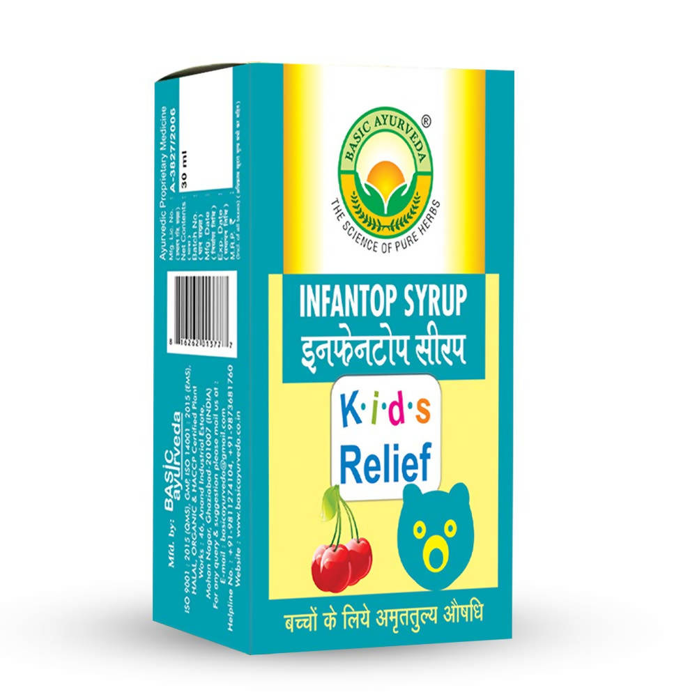 Basic Ayurveda Infantop Syrup Kids Relief