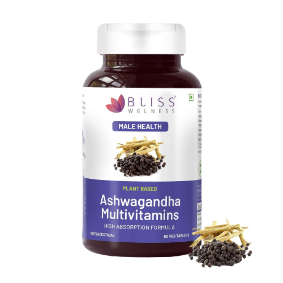 Bliss Welness Ashwagandha Multivitamins Tablets -  usa australia canada 