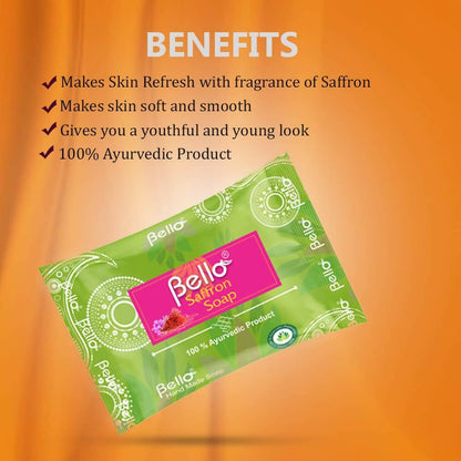 Bello Herbals Herbal Saffron Soap