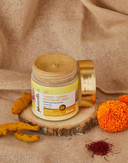 Fabessentials Turmeric Saffron Marigold Face Mask