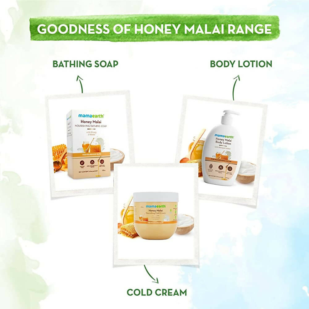 Mamaearth Honey Malai Nourishing Bathing Soap