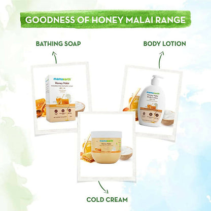 Mamaearth Honey Malai Nourishing Bathing Soap