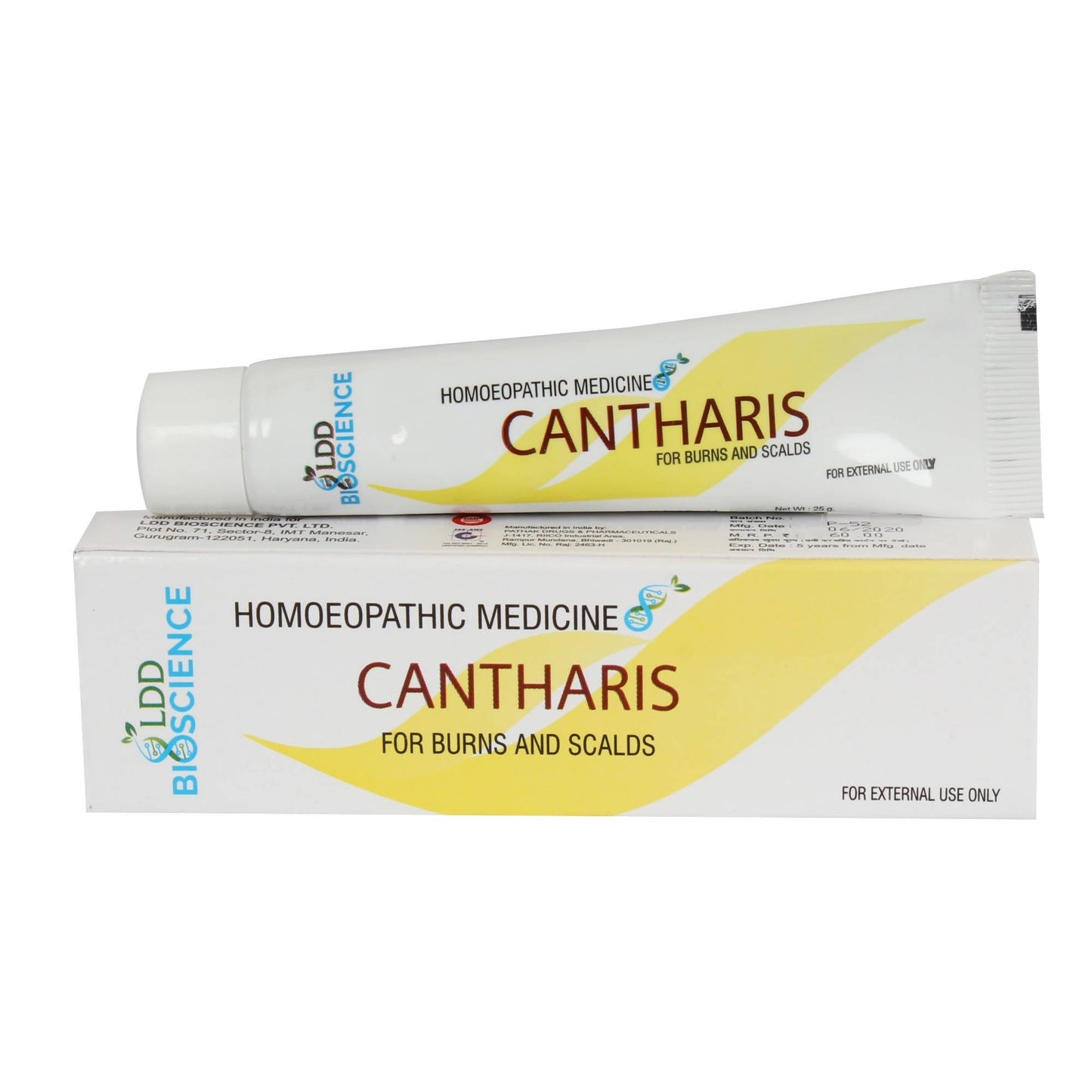 LDD Bioscience Homeopathy Cantharis Ointment