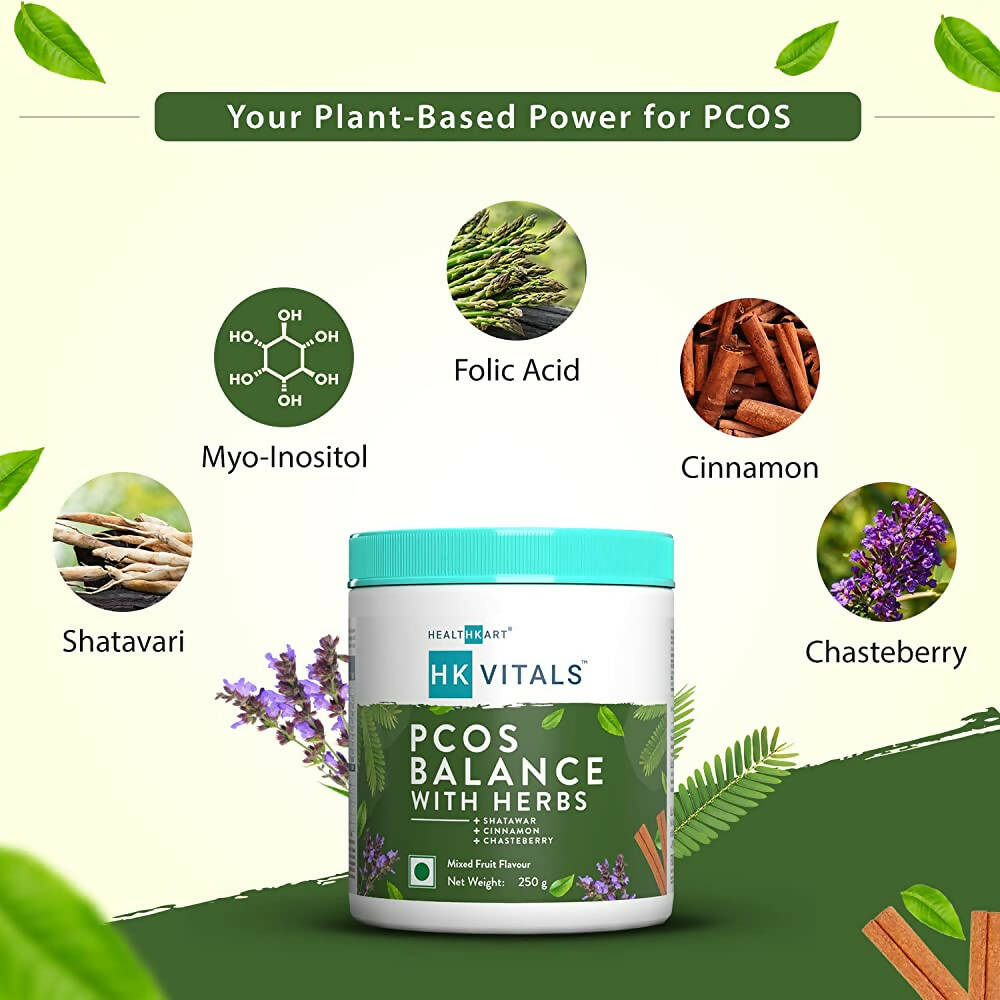 HK Vitals PCOS Balance with Herbs-Mixed Fruit