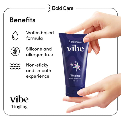 Bold Care Vibe Tingling Massage Gel