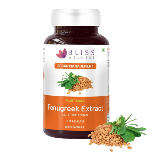 Bliss Welness Fenugreek Extract Capsules -  USA 