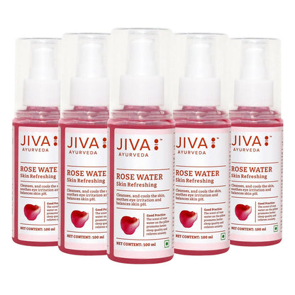 Jiva Ayurveda Rose Water Plain - BUDNE