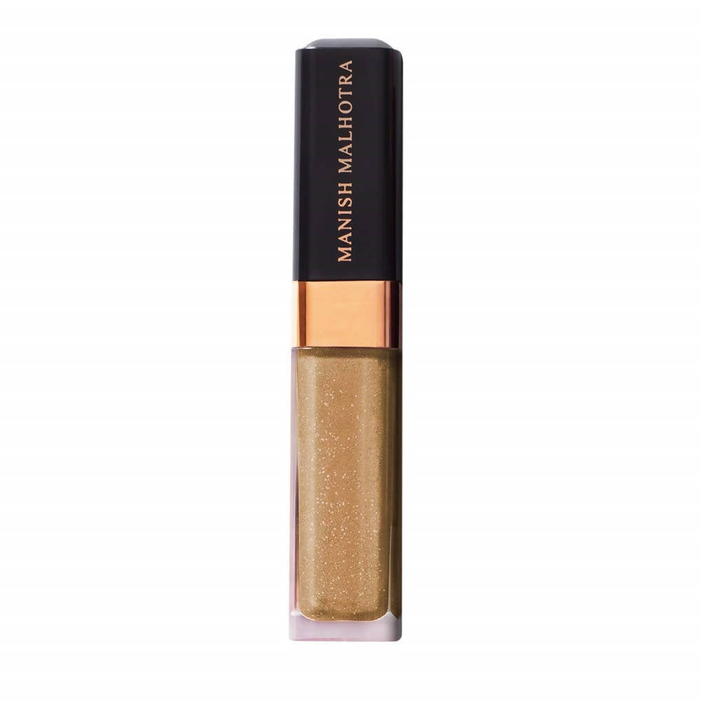 Manish Malhotra Hi-Shine Lip Gloss - Gold Dust - BUDNE