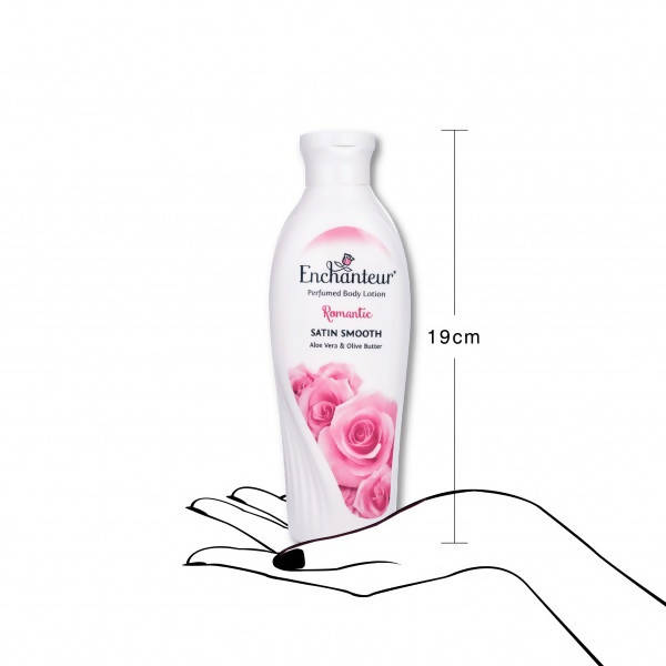 Enchanteur Romantic Satin Smooth Perfumed Body Lotion