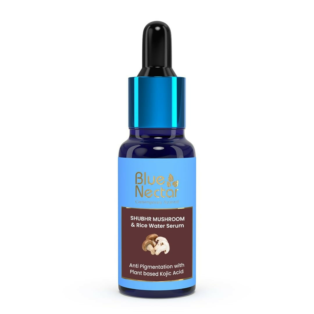 Blue Nectar Plant Based Kojic Acid Serum with Rice Water & Mushroom for Pigmentation & Dark Spots Removal -  buy in usa 