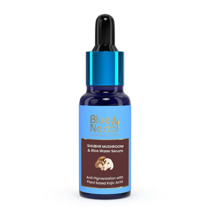 Blue Nectar Plant Based Kojic Acid Serum with Rice Water & Mushroom for Pigmentation & Dark Spots Removal -  buy in usa 