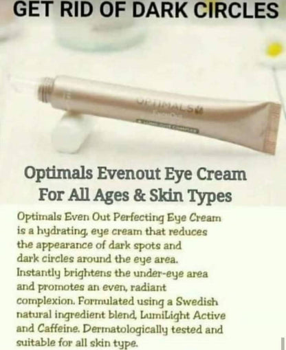 Oriflame Optimals Even Out Perfecting Eye Cream